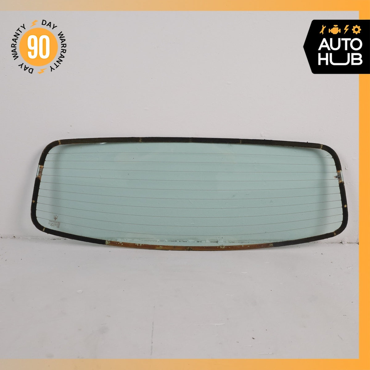 Maserati GranTurismo S GranCabrio M145 Convertible Soft Top Rear Glass OEM - photo 6