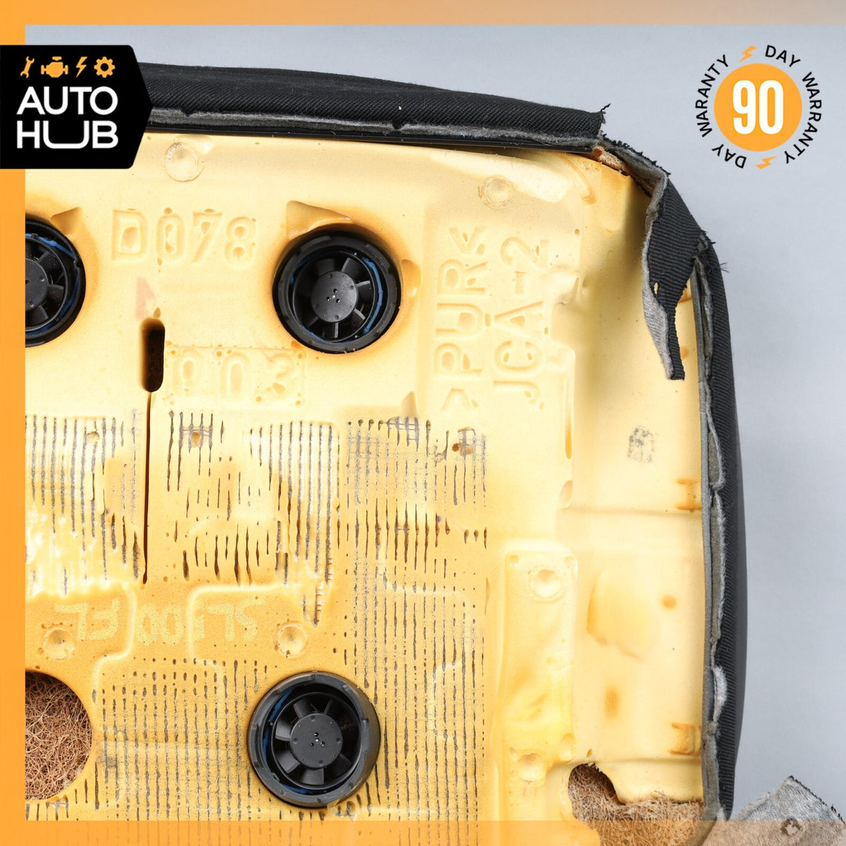 Mercedes R230 SL500 Front Left or Right Side Bottom Lower Seat Cushion OEM 86k - photo 12