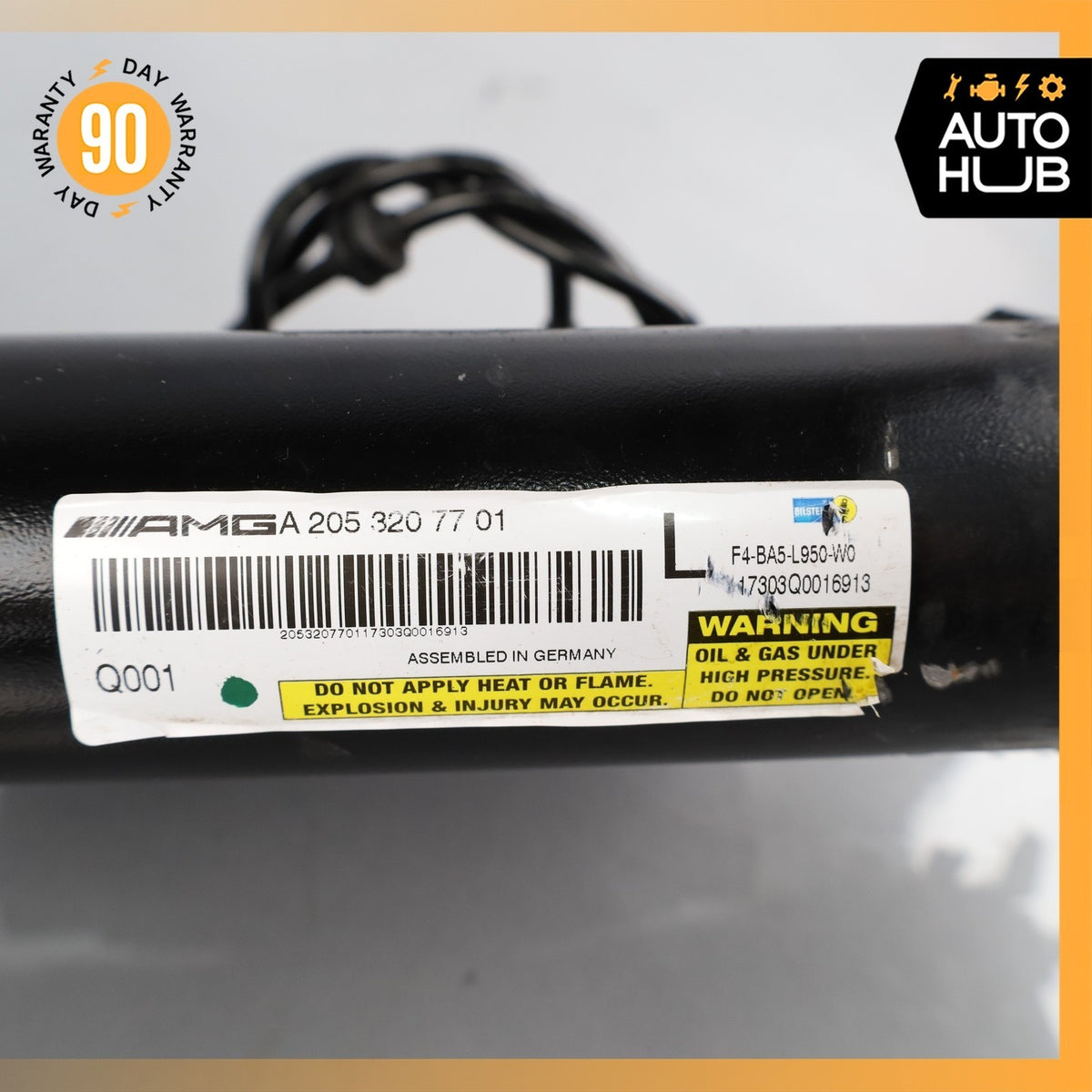 17-18 Mercedes W205 C63 AMG Front Left Shock Strut Absorber 2053207701 OEM 39k - photo 13