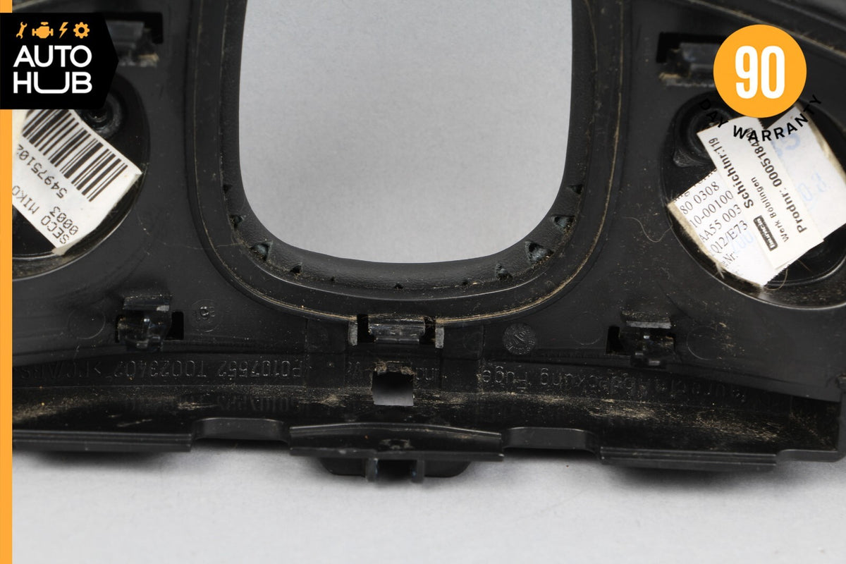 07-09 Mercedes W221 S63 AMG S550 S450 S65 Center Console Trim Nappa Black OEM - photo 9