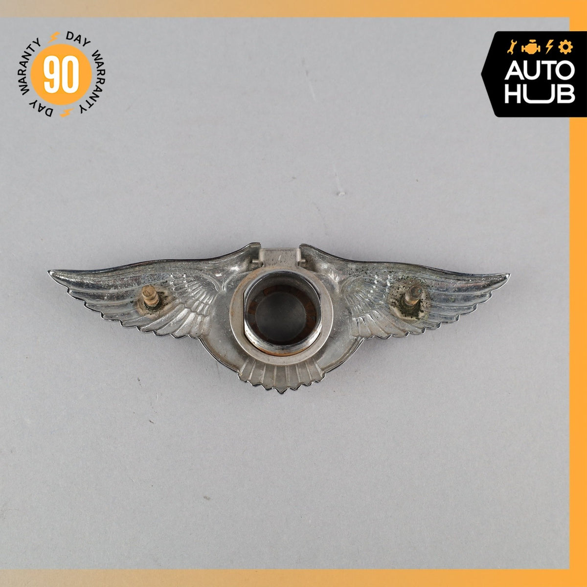 00-02 Bentley Arnage Trunk Lid Unlock Release Handle Emblem OEM 42k - photo 6