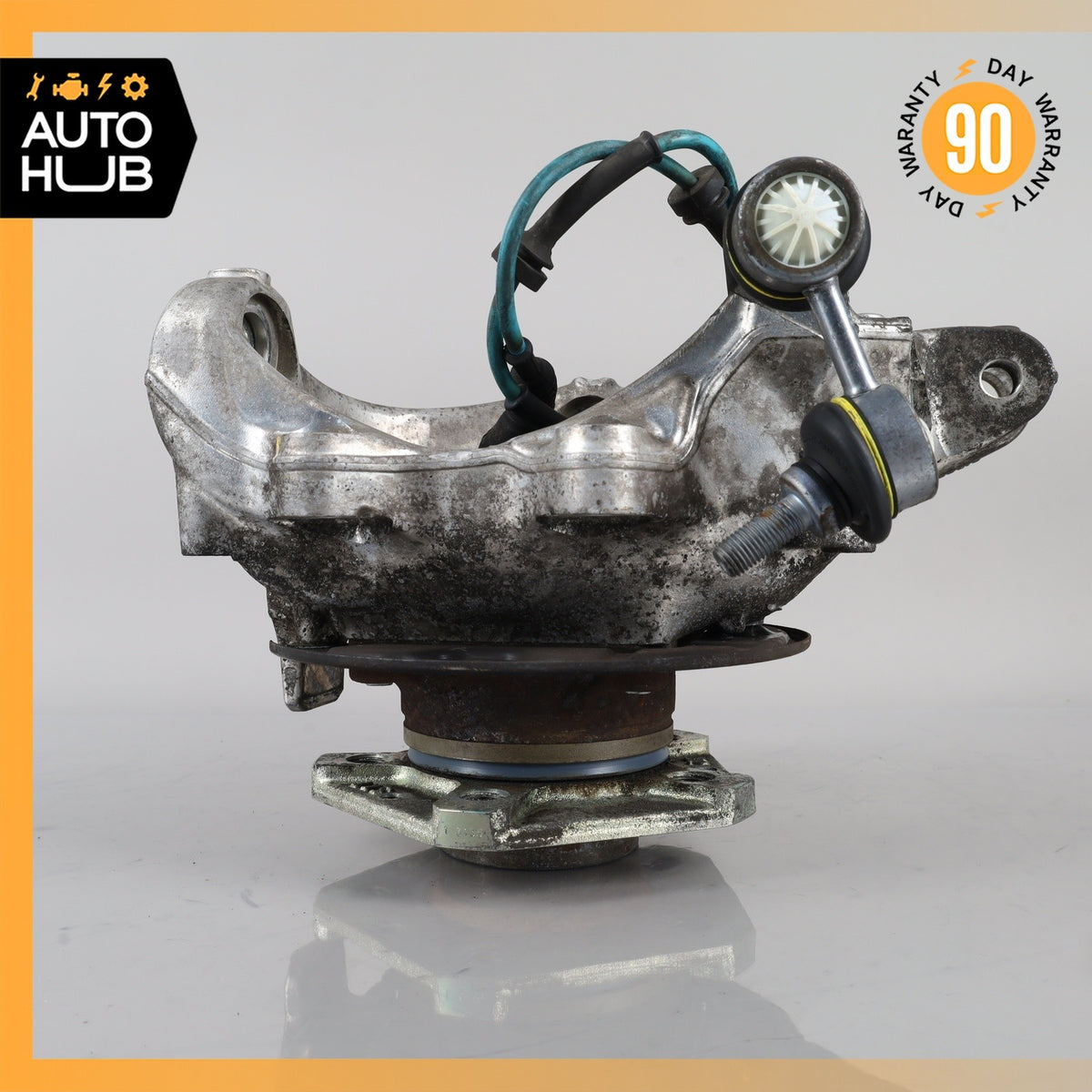 06-10 Maserati Quattroporte M139 Rear Right Side Spindle Knuckle Hub OEM 84k - photo 10