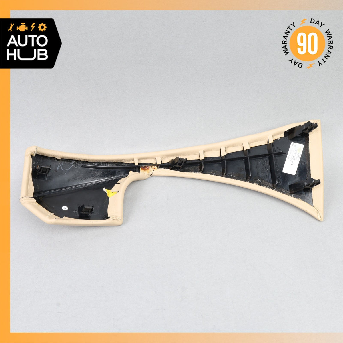 13-16 Aston Martin DB9 Left Side Dash Inner Panel Cover Trim Beige OEM 22k - photo 5