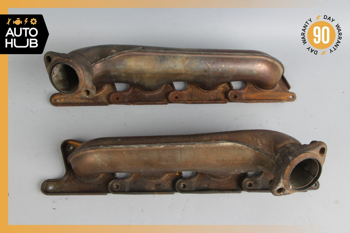 07-16 Mercedes R230 SL550 CLK550 5.5 V8 Exhaust Manifold Right and Left Set OEM - photo 1
