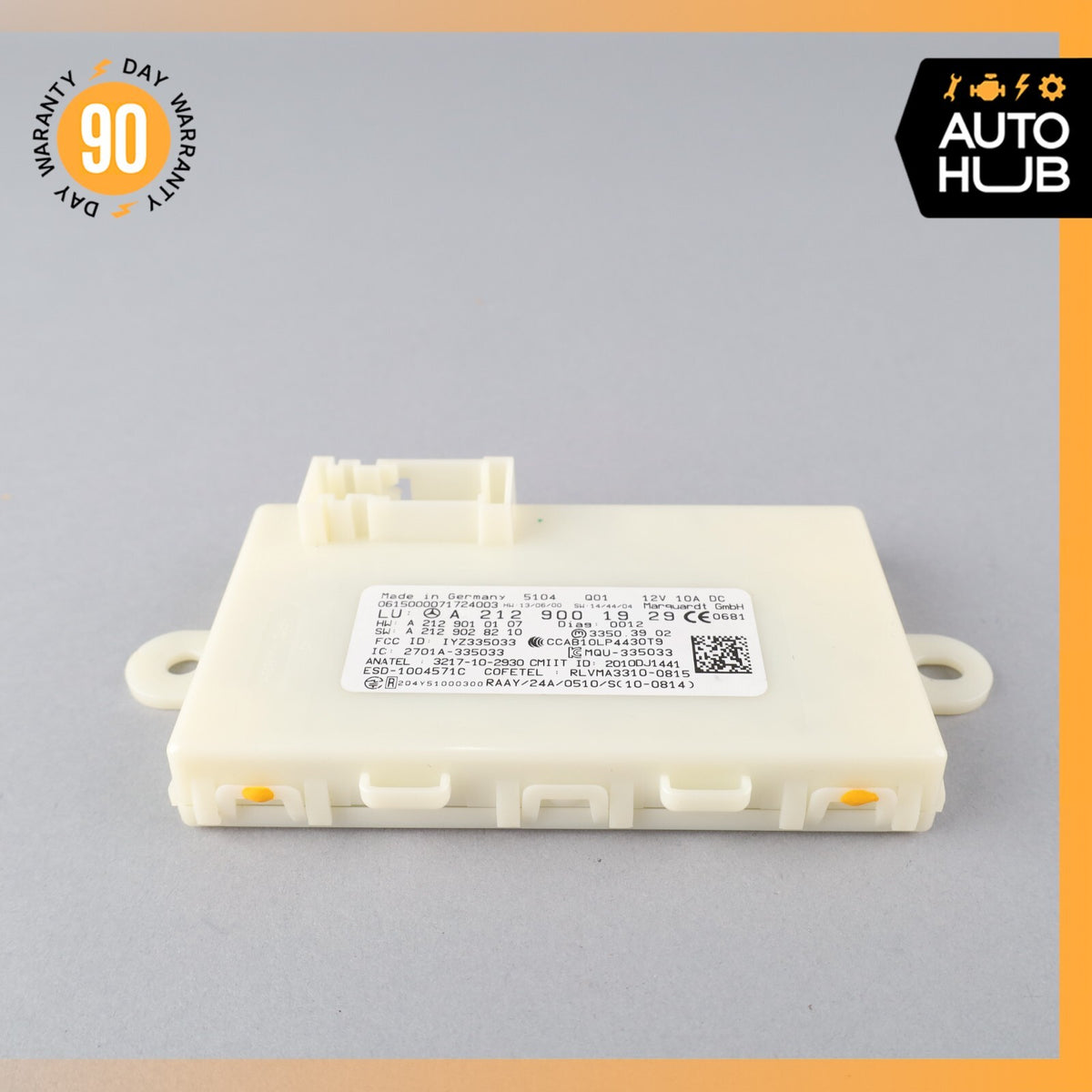 13-20 Mercedes W212 E350 CLS400 SL550 E550 Keyless Go Entry Control Module OEM - photo 5