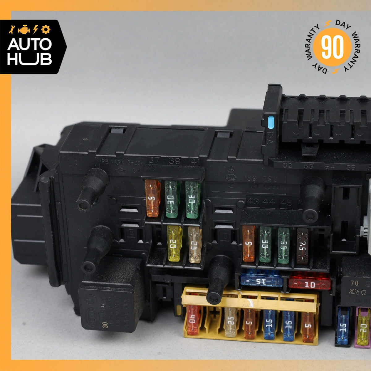 10-18 Mercedes W212 E250 Rear Relay Fuse Box SAM Module 2129001406 OEM - photo 4
