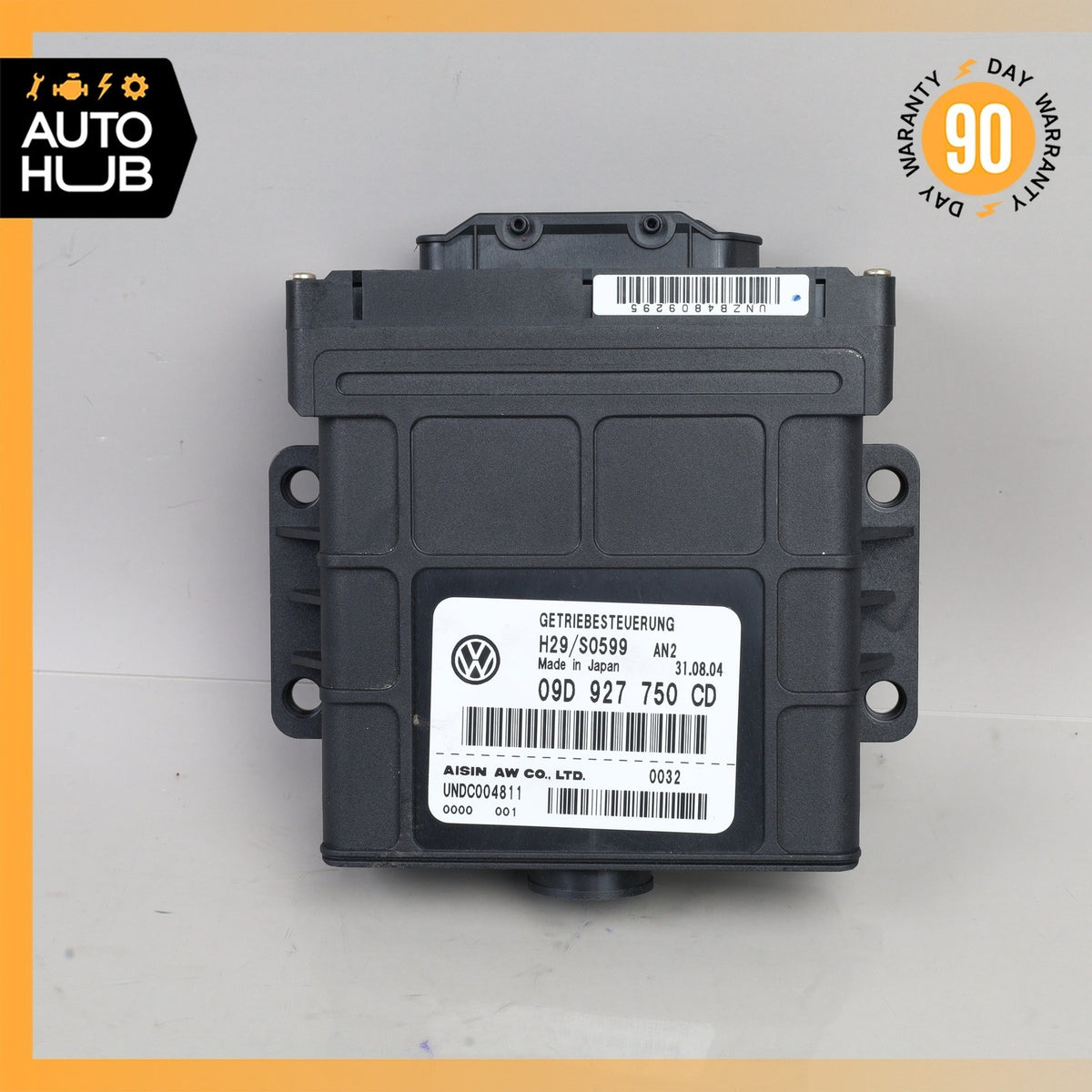 Porsche Cayenne 955 Automatic Transmission Control Module 09D927750CD OEM - photo 5
