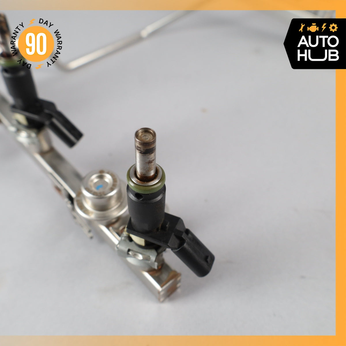 Mercedes W212 E350 R350 CLK350 S400 Fuel Injector Rail w/ Fuel Injectors OEM - photo 4