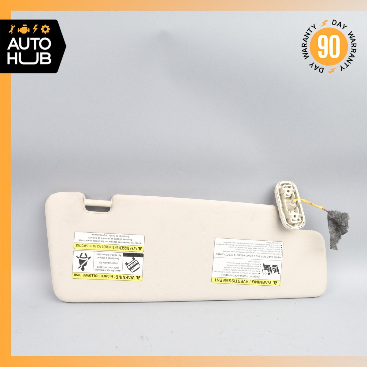10-13 Range Rover Sport L320 HSE Sun Visor Sunvisor Front Left Side OEM - photo 8