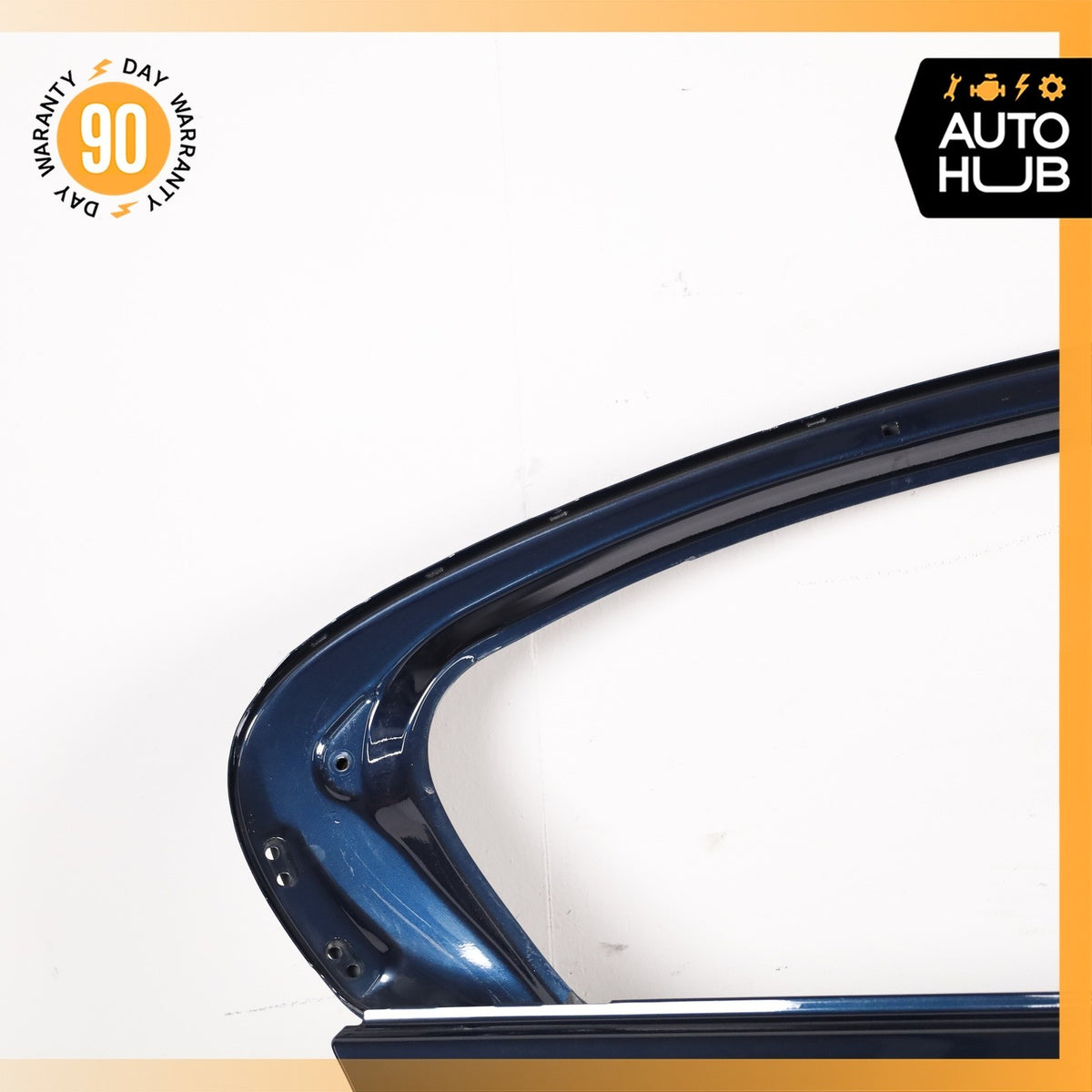 16-22 BMW G12 750Li 740Li Rear Right Passenger Side Door Shell Blue OEM - photo 2