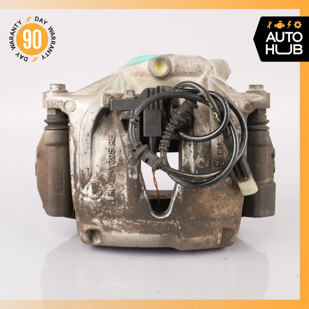 03-09 Mercedes W211 E320 E350 Front Left Right Brake Caliper Calipers Set OEM - photo 14