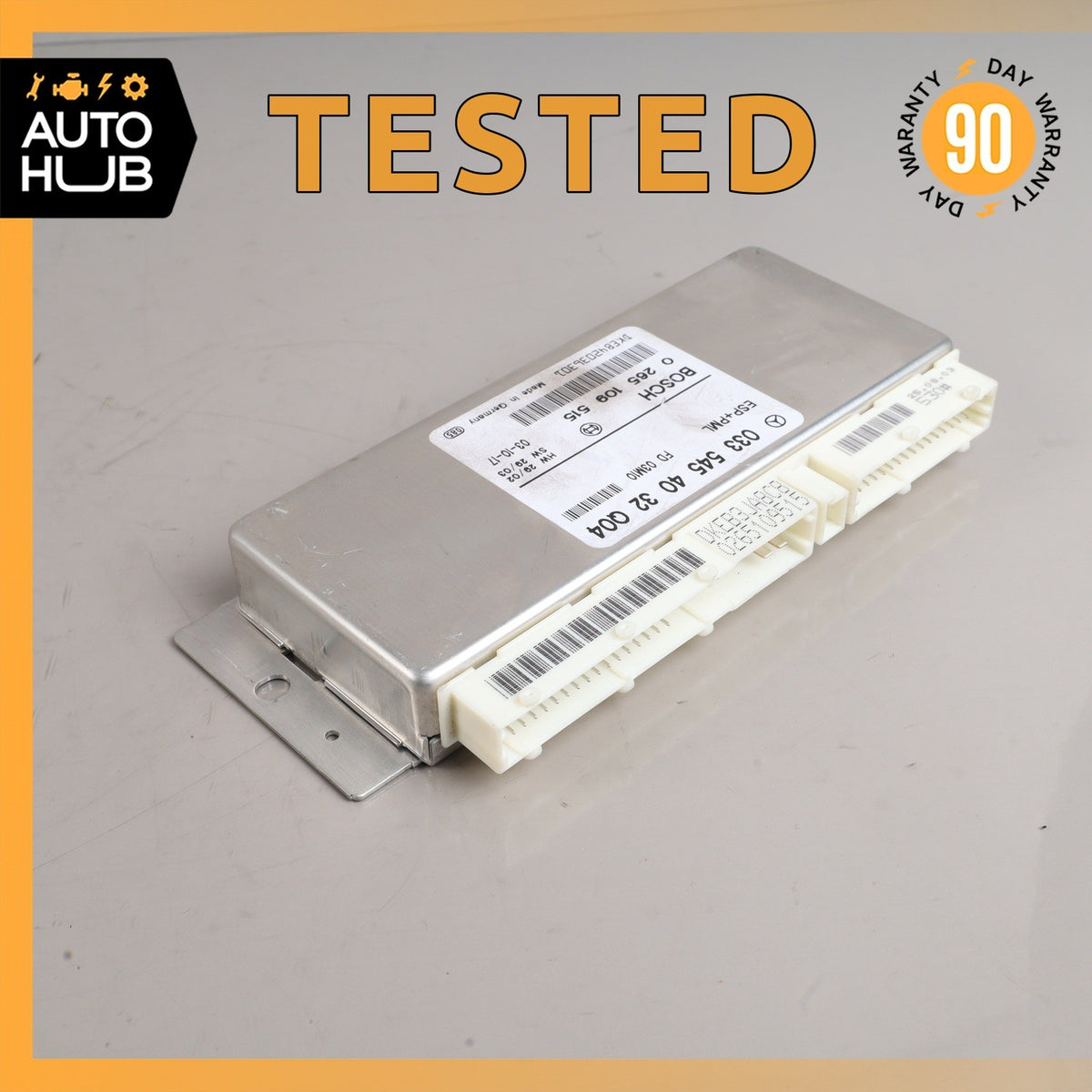 03-06 Mercedes W211 E320 SL55 SL500 ABS Anti Lock Brake Control Module ESP OEM - photo 1