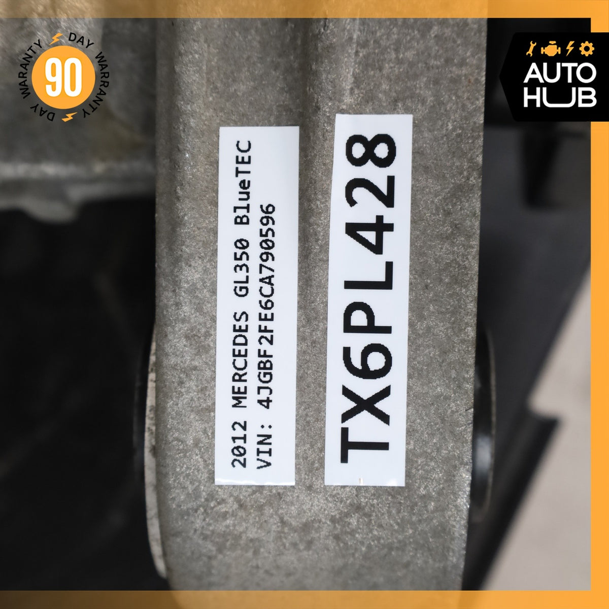 06-13 Mercedes X164 GL350 ML550 Rear Differential Axle Carrier Assembly OEM - photo 14