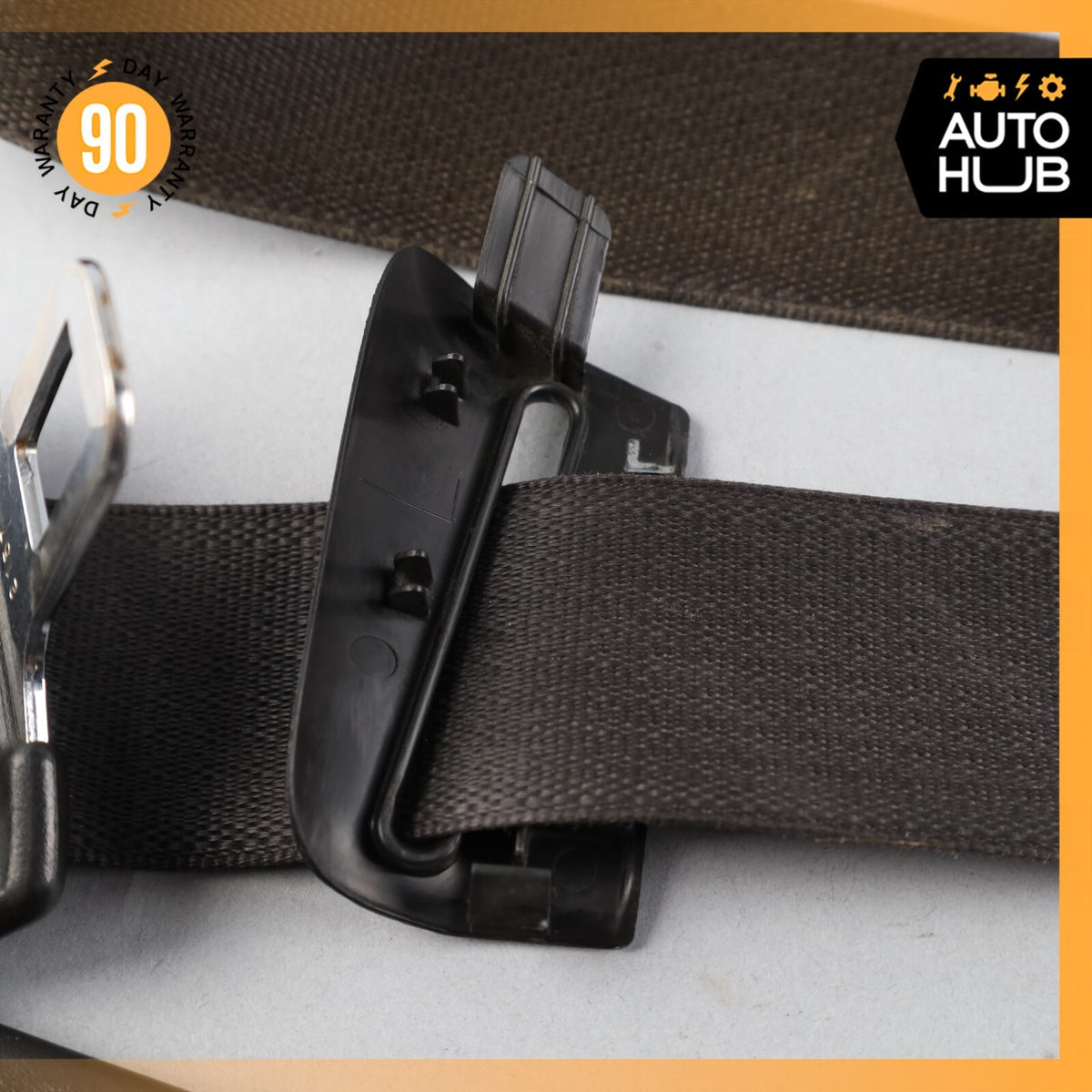 04-08 Cadillac XLR Left Driver Seatbelt Seat Belt Retractor Black 10354115 OEM - photo 12