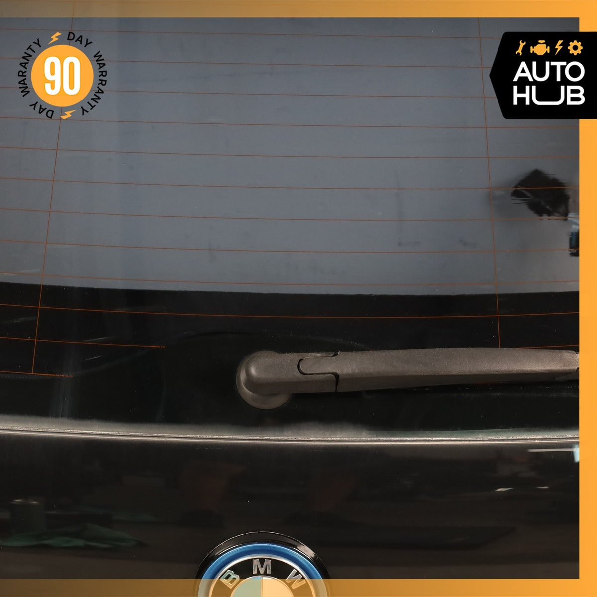 14-21 BMW i3 I01 Trunk Lid Tail Gate Hatch Shell Black OEM 43k - photo 7
