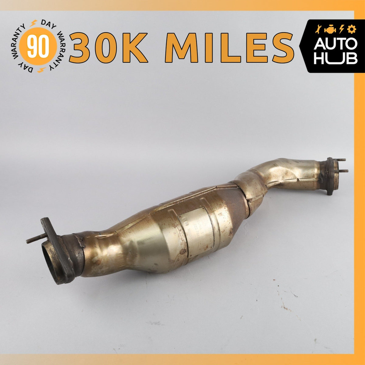 00-02 Bentley Arnage 6.8L V8 Exhaust Downpipe PJ55232PB OEM 30k - photo 1