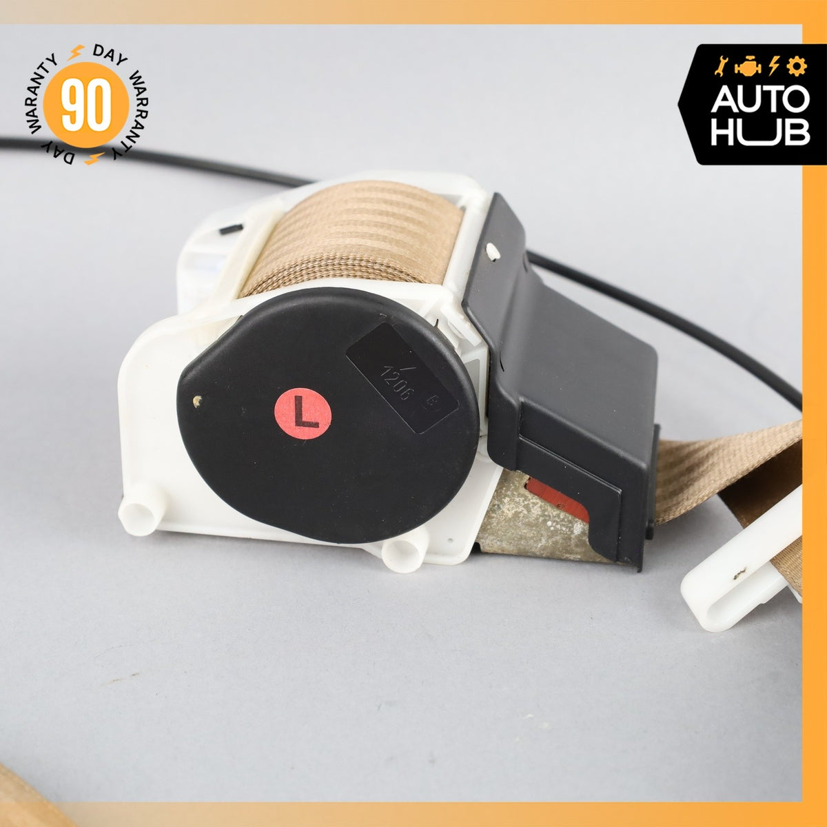 99-04 Bentley Arnage / RR Seraph Front Left Side Seat Belt Retractor Beige OEM - photo 19