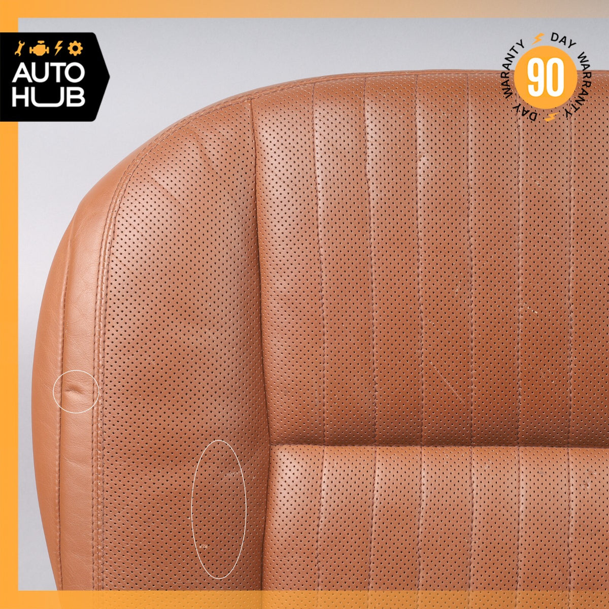 07-09 Mercedes W221 S600 Rear Left Side Bottom Lower Seat Cushion Designo OEM - photo 4