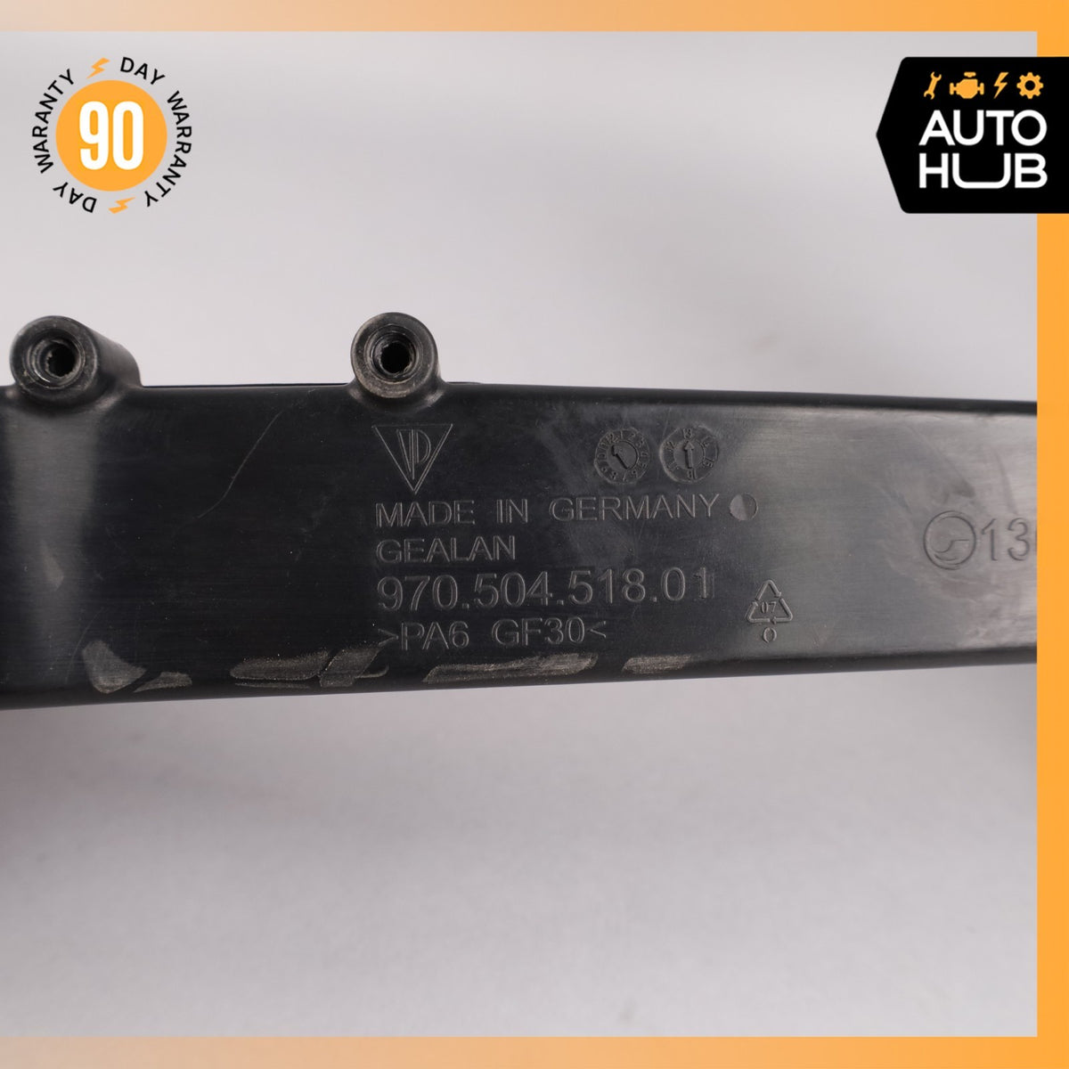 10-16 Porsche Panamera 970 Radiator Console Right Side Support Mount Bracket OEM - photo 8