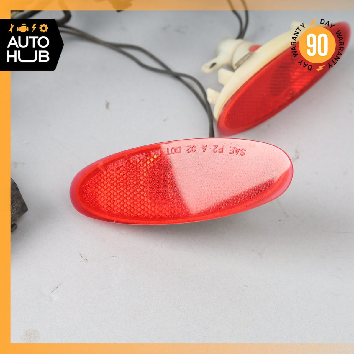 Bentley Continental Flying Spur Rear Bumper Parking Wire Harness w/ Marker Light - photo 3