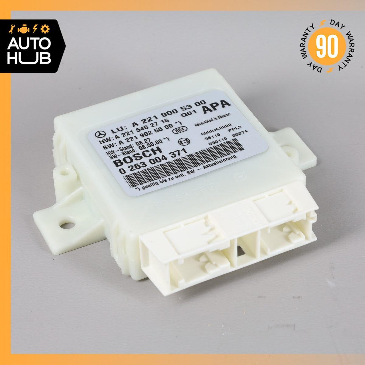 10-13 Mercedes W221 S63 S400 Park Assist Parktronic Sensor Module Control OEM - photo 2