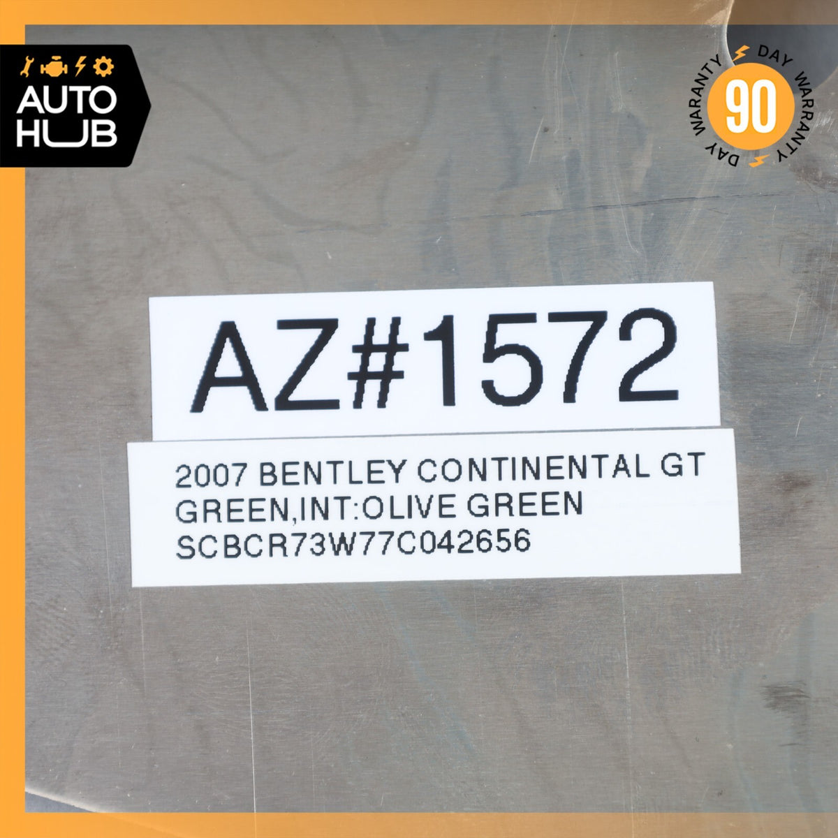03-12 Bentley Continental GT GTC Flying Spur Holder Battery Bracket OEM - photo 12
