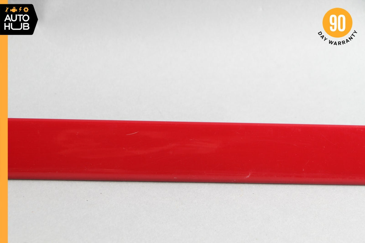 97-00 Mercedes R170 SLK230 Rear Trunk Lift Gate Handle Trim Red 1707580138 OEM - photo 3