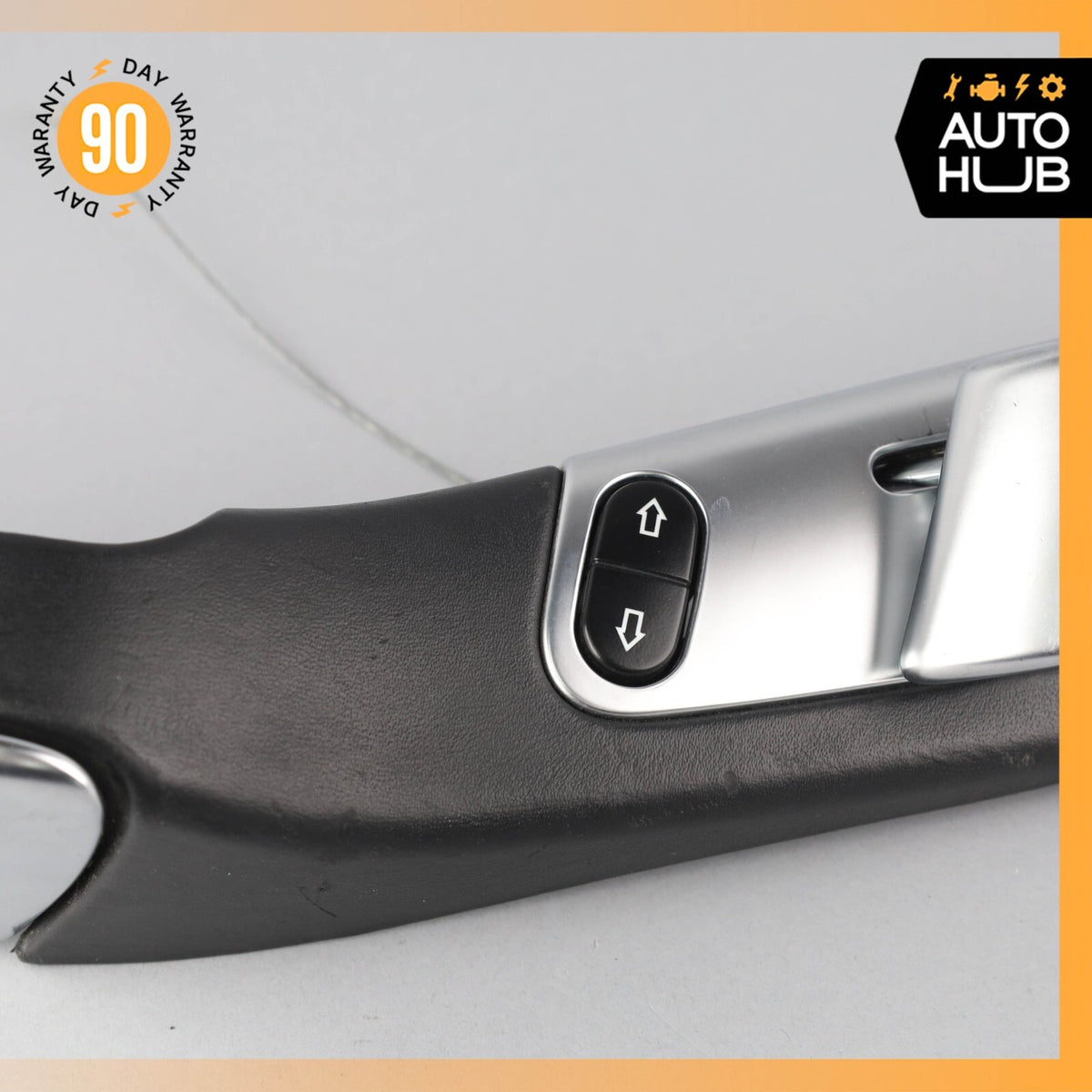 03-10 Bentley Continental GT GTC Right Side Seat Leather Trim w/ Switch OEM - photo 3