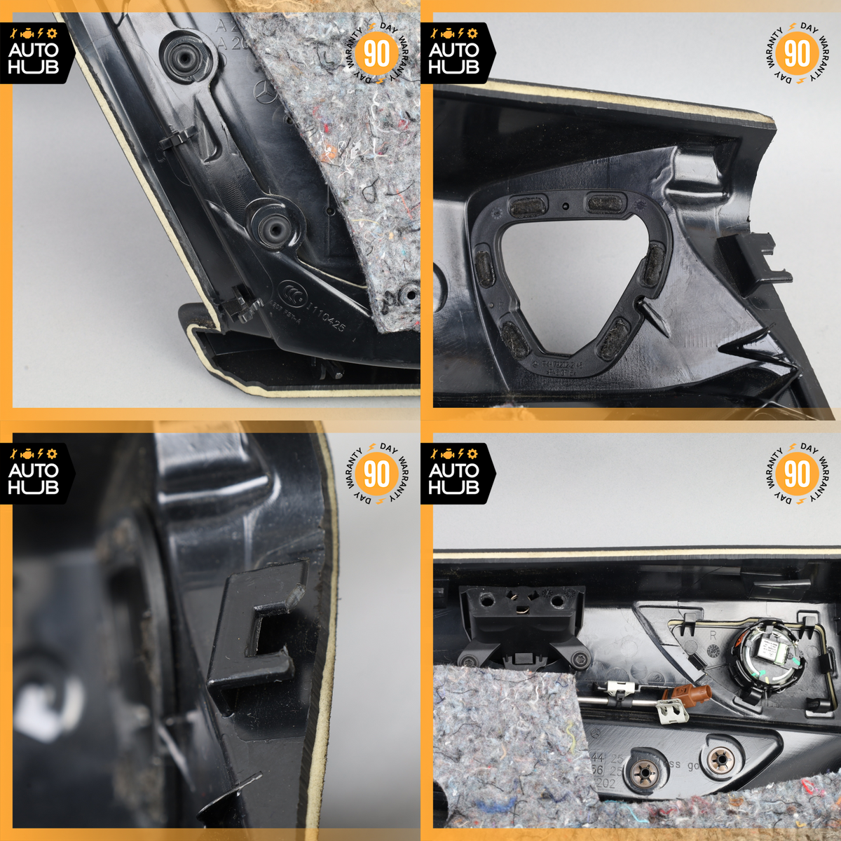 11-13 Mercedes W207 E350 E550 Convertible Door Panel Rear Right Side OEM 69k - photo 19