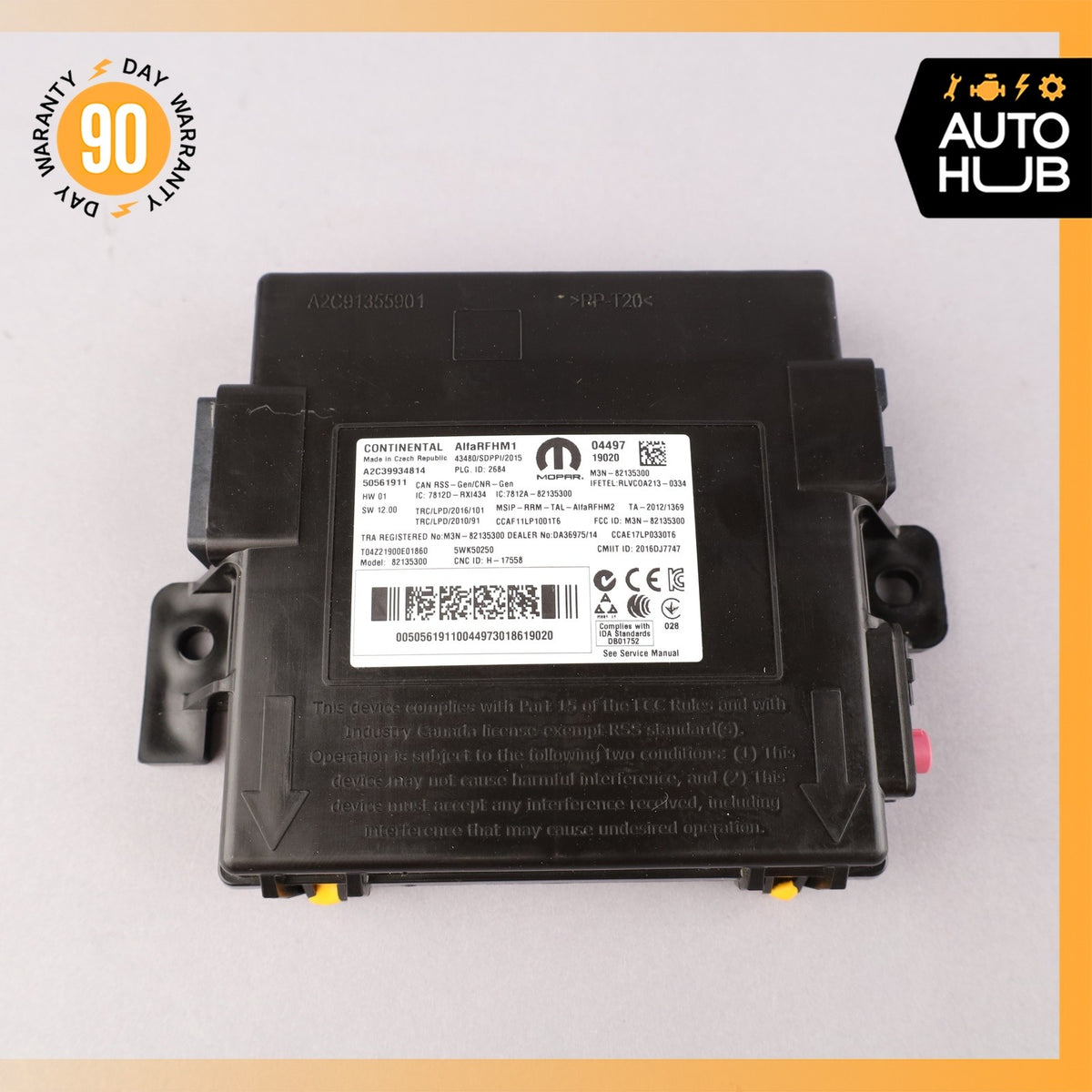 17-23 Alfa Romeo 952 Giulia Keyless Go Entry Control Module OEM 47k - photo 7