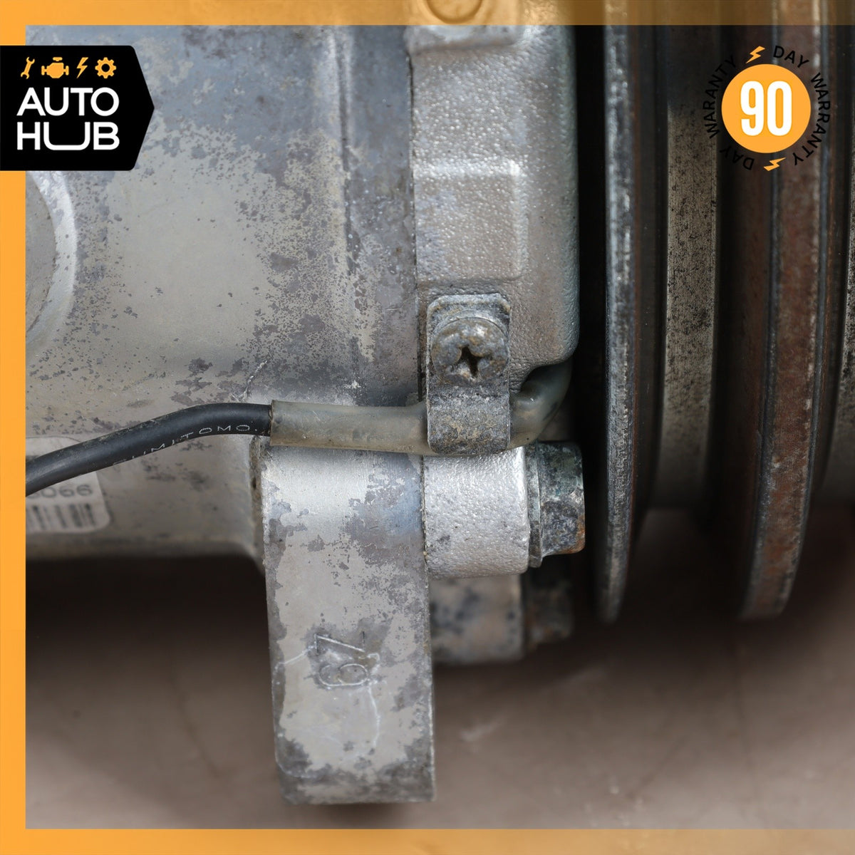 90-93 Bentley Brooklands Silver Spur Turbo R A/C Air Conditioning Compressor OEM - photo 7