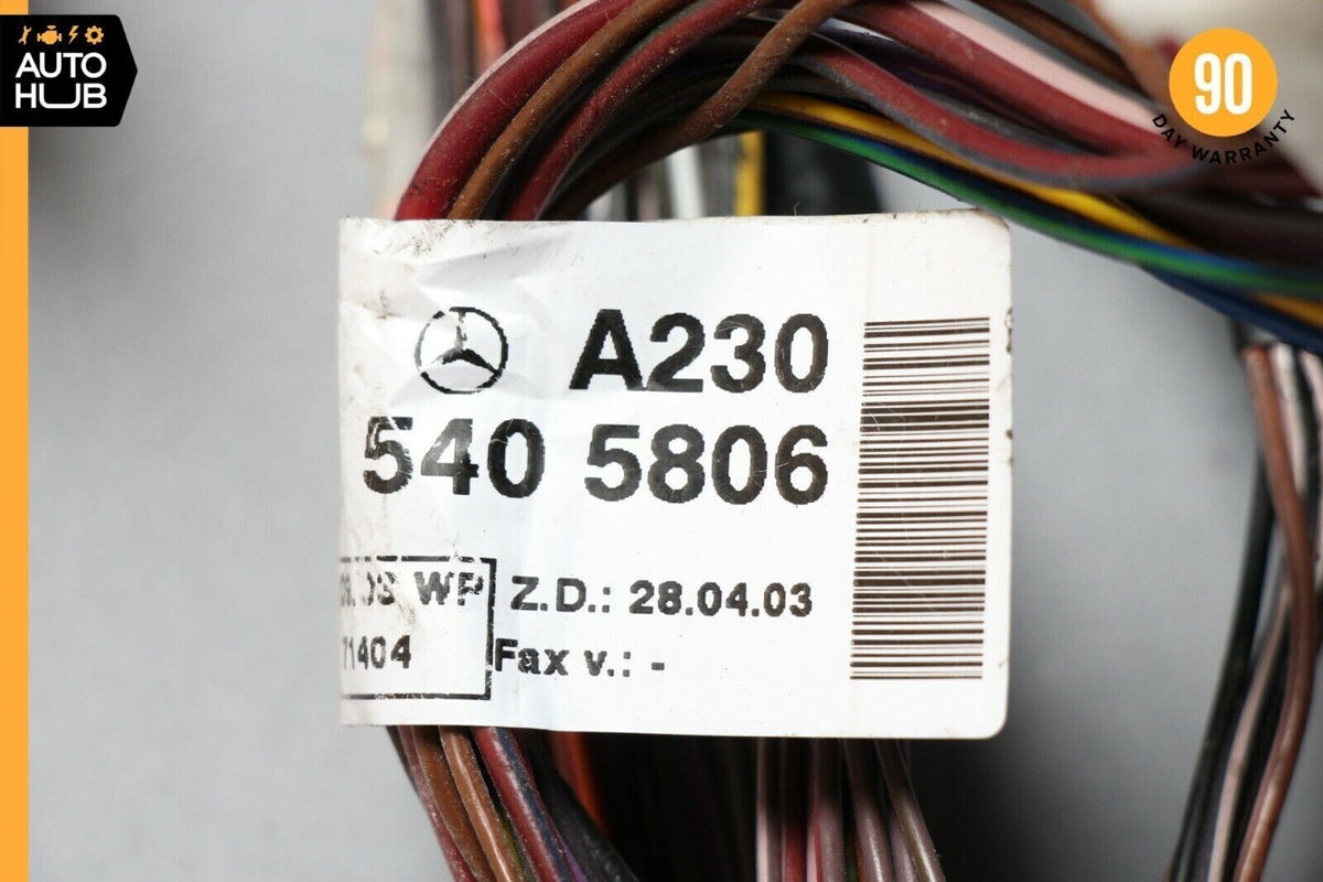 03-06 Mercedes R230 SL500 M113 5.0L Engine Motor Wire Wiring Cable Harness OEM - photo 8