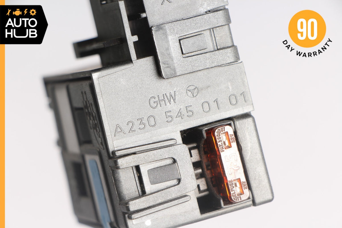 03-06 Mercedes R230 SL500 SL55 AMG Right Side Trunk Junction Box 2305450101 OEM - photo 8