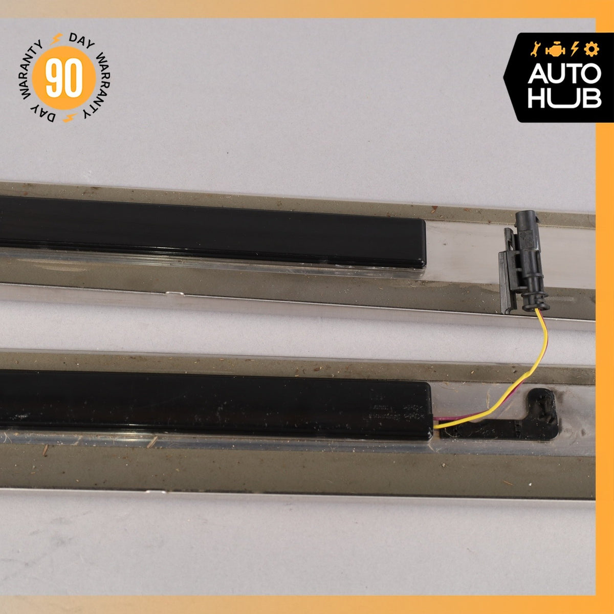 14-24 Jaguar X152 F-Type R Left & Right Illuminated Door Step Sill Panel Set OEM - photo 11