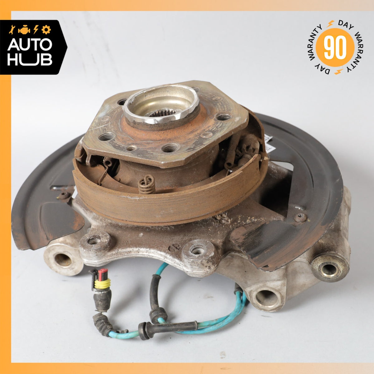02-04 Maserati Coupe 4200 Rear Right Side Spindle Knuckle Hub OEM - photo 4
