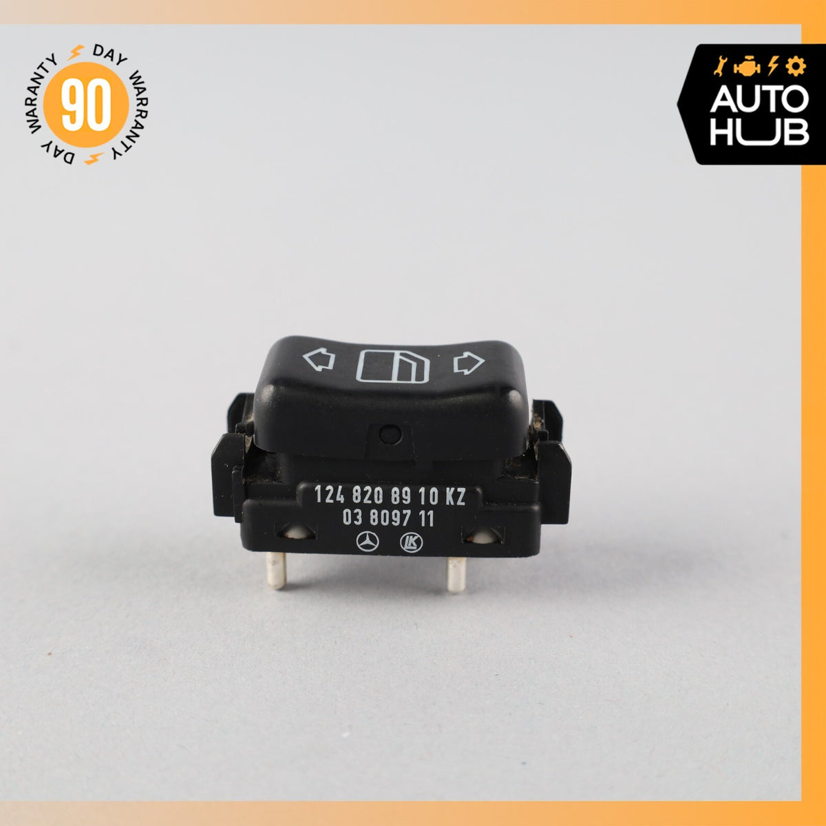 86-95 Mercedes W124 E320 300TE Window Regulator Control Switch Button OEM - photo 2