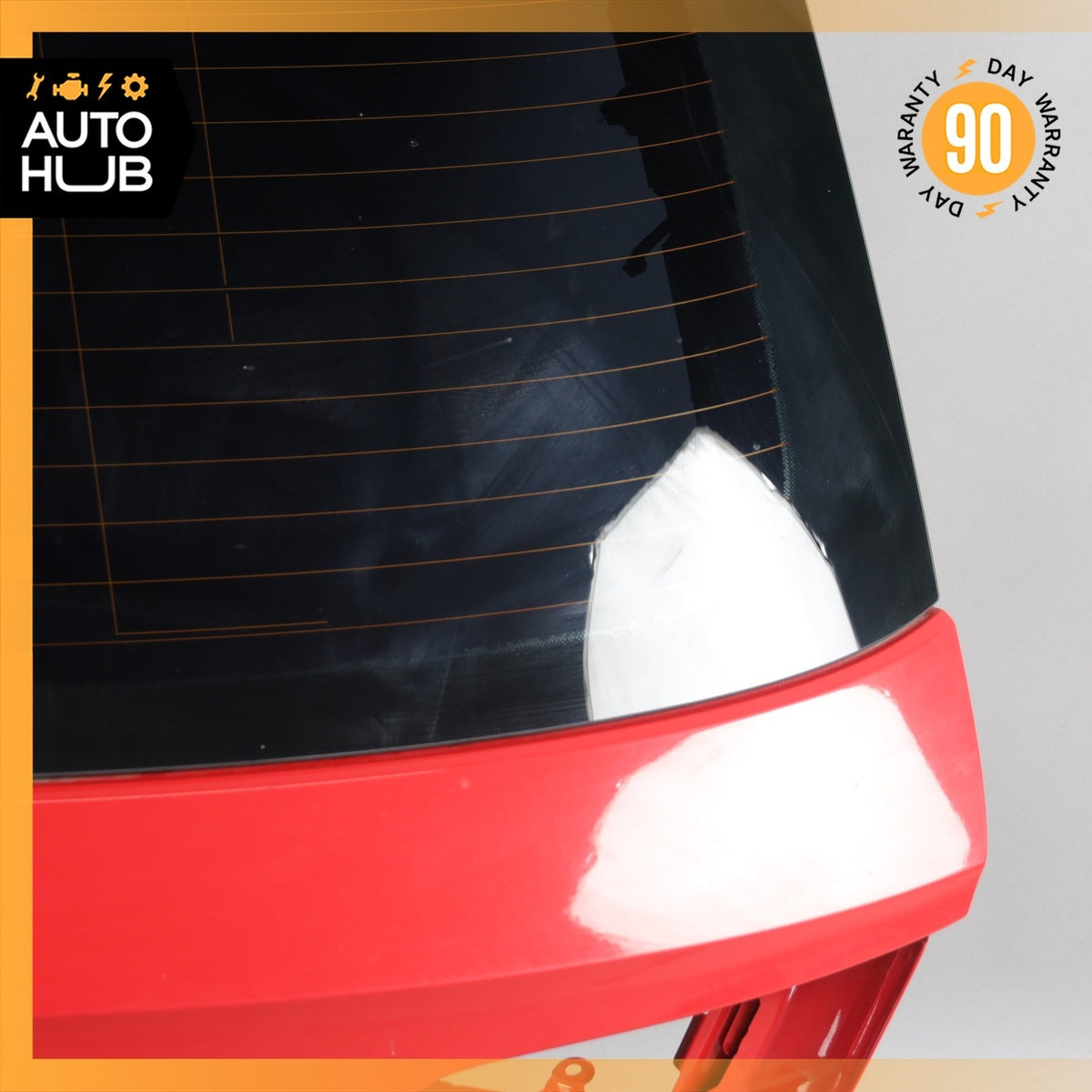 16-18 Audi 8V A3 E-Tron Trunk Lid Liftgate Tailgate Hatch Shell Red OEM 78k - photo 7