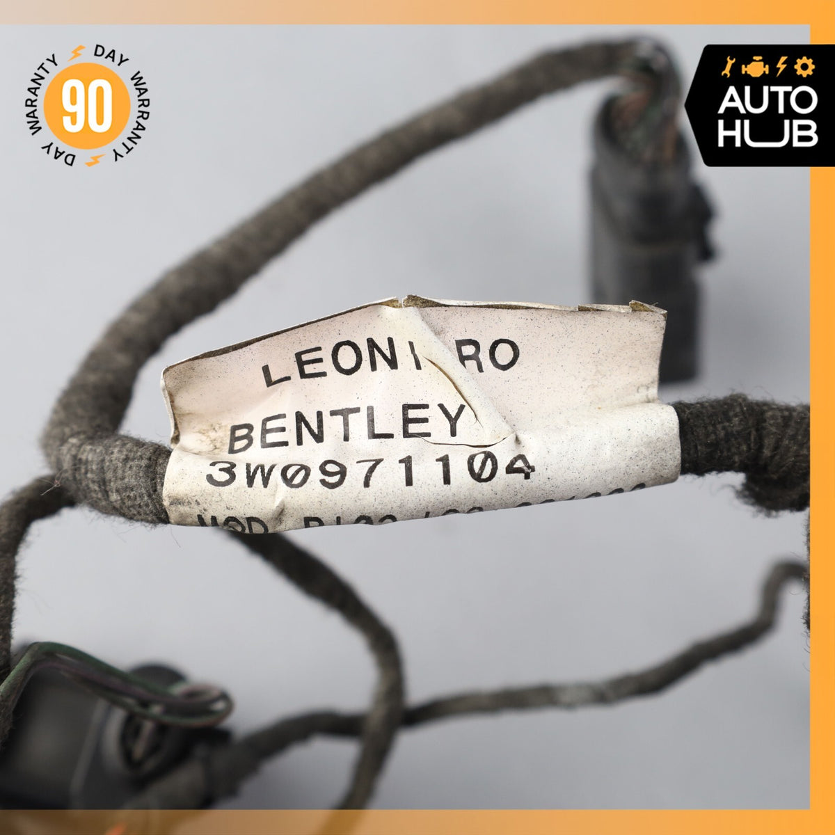 Bentley Continental GT GTC Rear Bumper Parking Sensor Wire Harness PDC OEM - photo 16