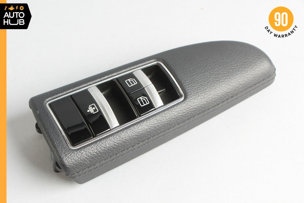 10-13 Mercedes W221 S550 S400 Rear Left Driver Window Control Switch Black OEM - photo 5