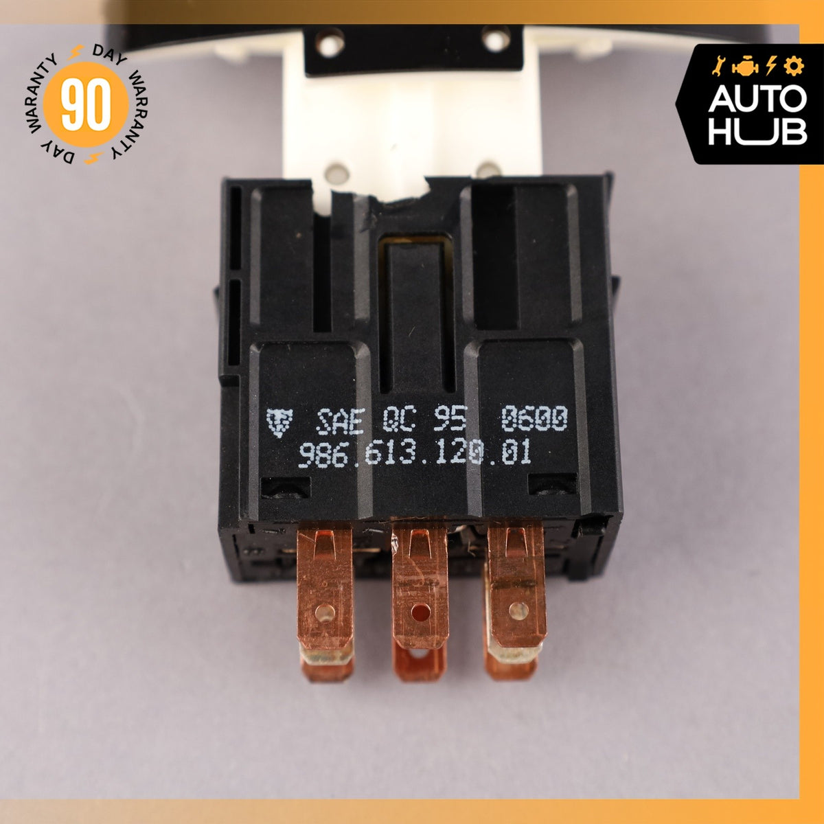 Porsche Boxster 986 Hazard Warning Light Switch Button 98661312001 OEM - photo 9