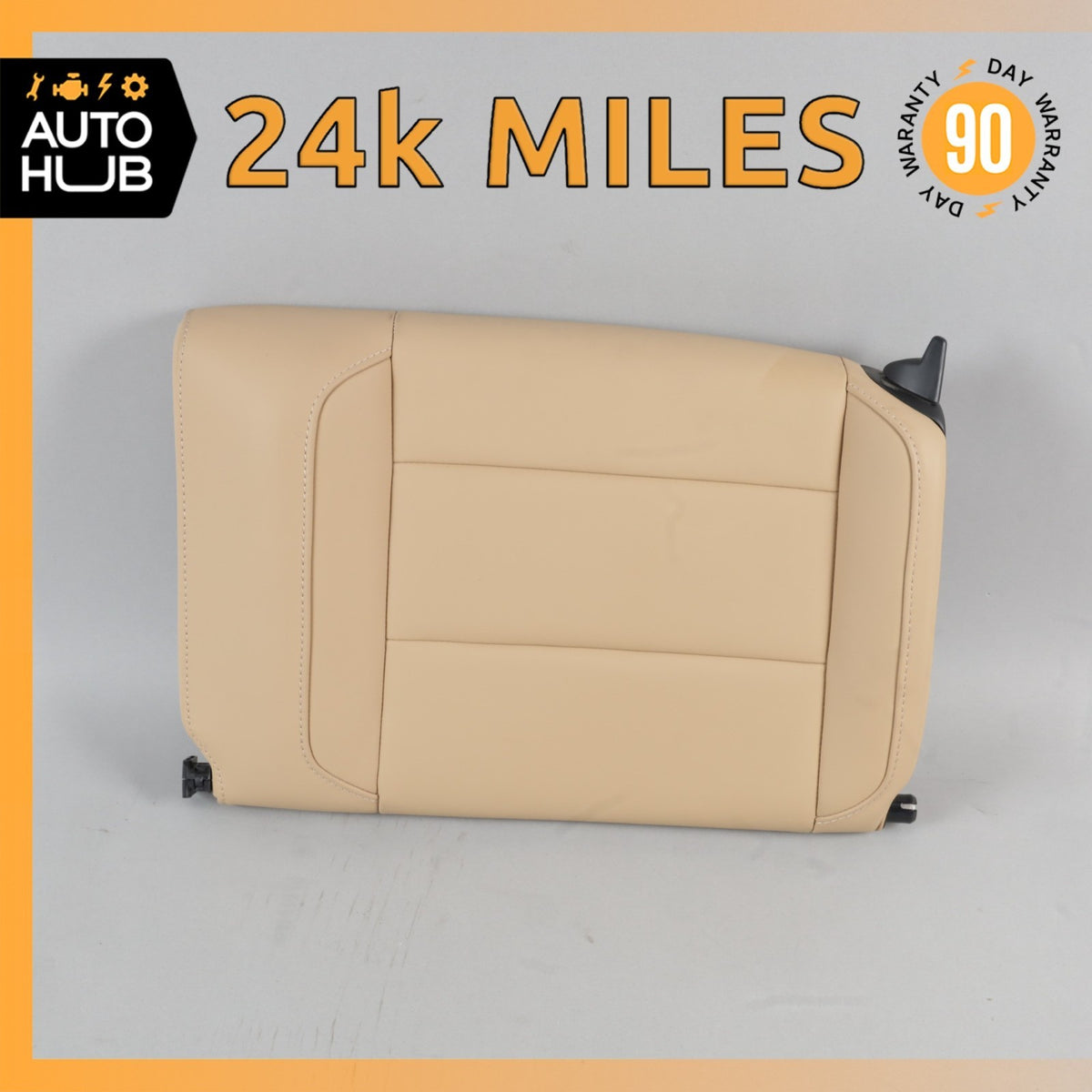 17-19 Porsche 991 911 Carrera 4S Coupe Rear Left Side Seat Upper Cushion OEM 24k - photo 1