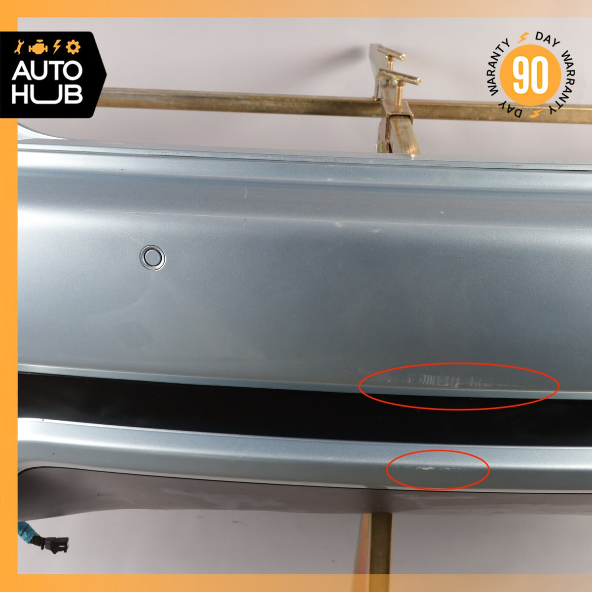 08-19 Maserati GranTurismo GranCabrio S M145 Rear Bumper Cover Assembly OEM 25k - photo 7