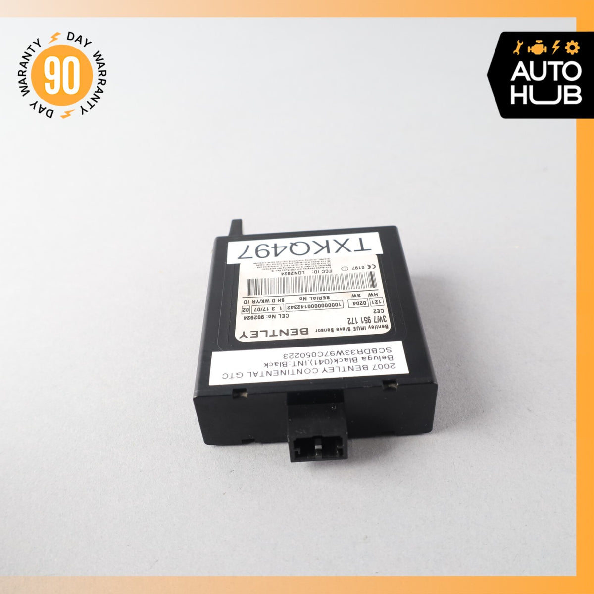 07-18 Bentley Continental GTC Anti Theft Alarm Movement Module OEM 62k - photo 6