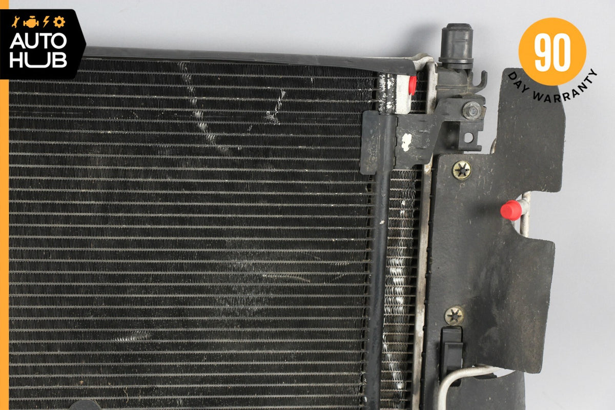 98-05 Mercedes W163 ML320 ML350 Engine Cooling Radiator AC A/C Condenser OEM - photo 10