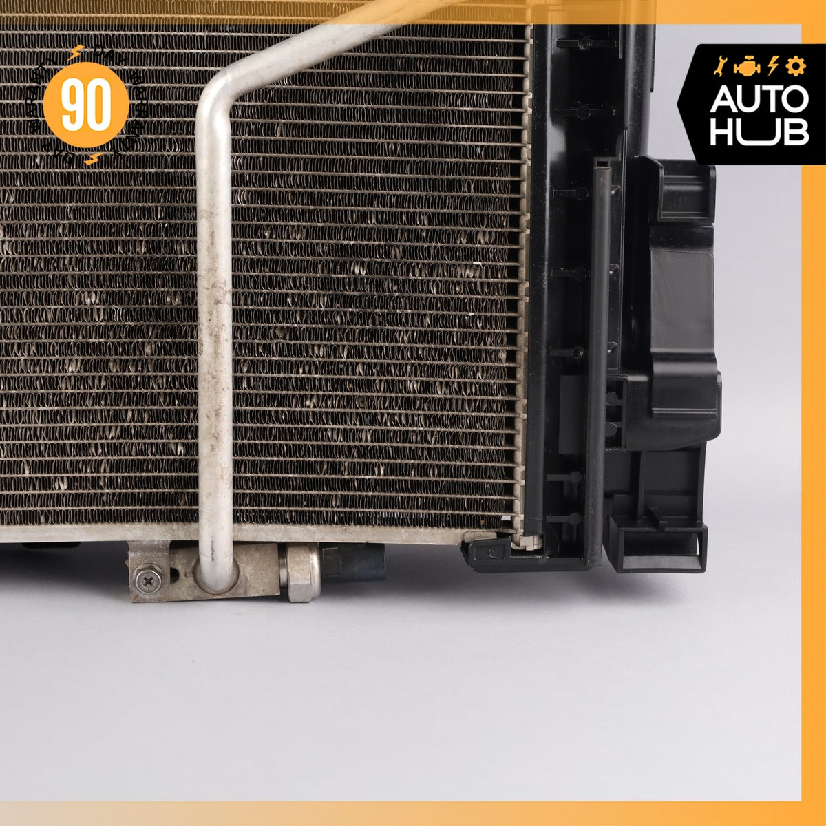 Mercedes W207 E350 E400 Engine Water Cooling A/C Condenser Radiator w/ Fan OEM - photo 7