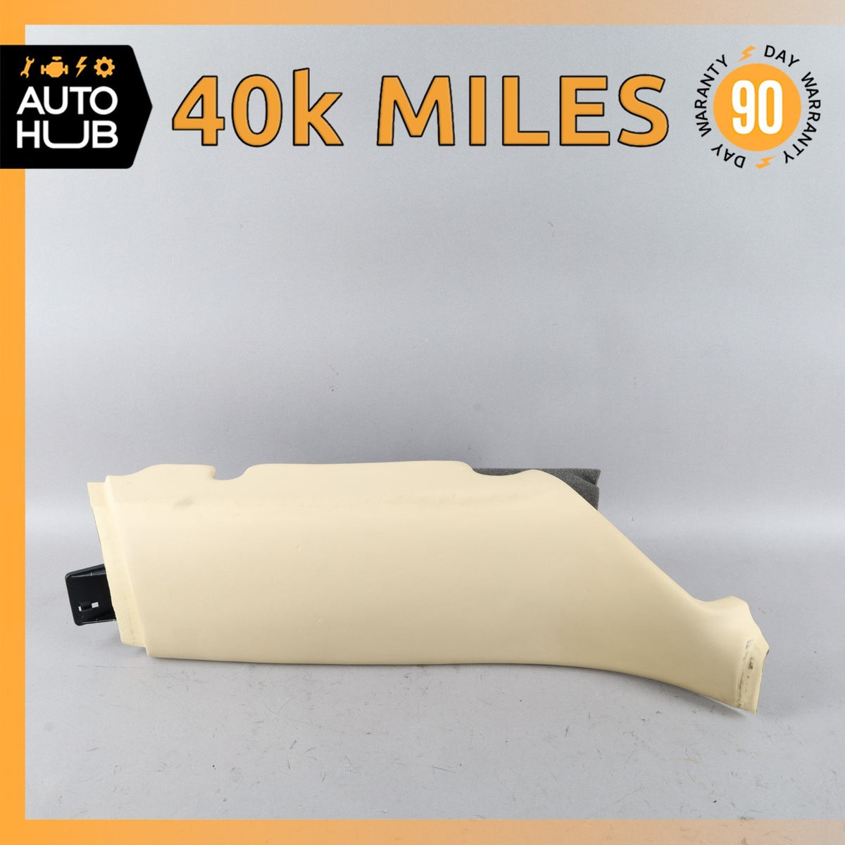 14-18 Bentley Flying Spur Rear Right Lower D-Pillar Cover Trim 4W0863066 OEM 40k - photo 1