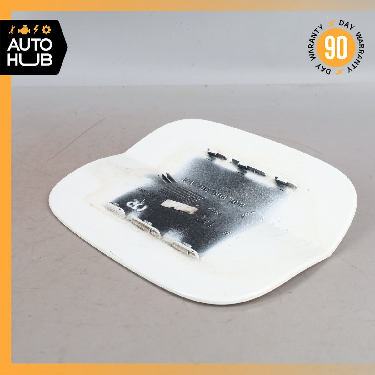 Audi 8R Q5 Fuel Gas Tank Filler Lid Door Cover Black OEM - photo 4
