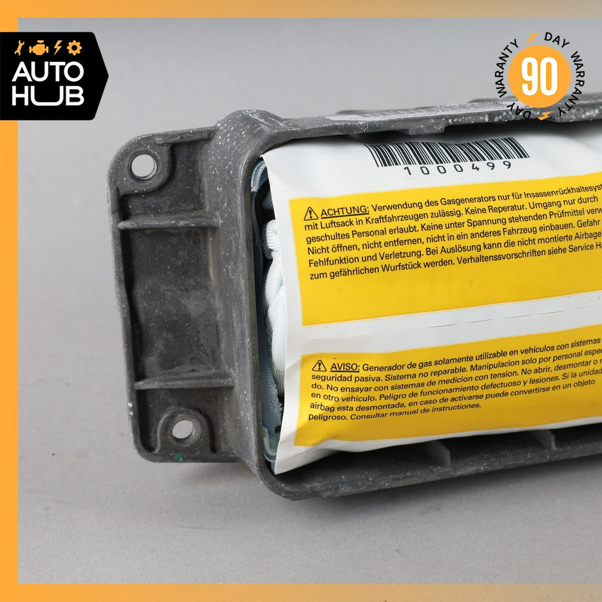 05-19 Aston Martin DB9 Front Right Passenger Side Dash Panel Airbag OEM 34k - photo 3
