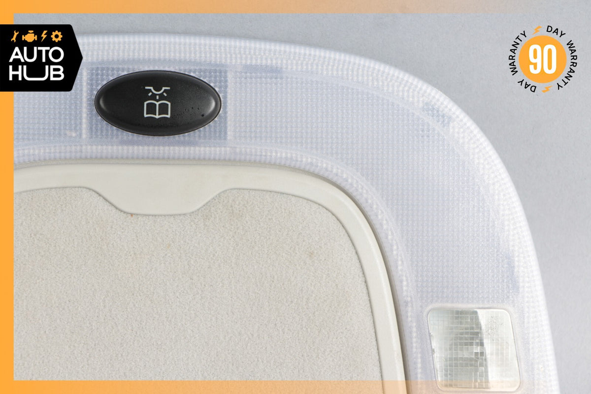 00-06 Mercedes W220 S55 AMG S500 Left or Right Rear Dome Light Mirror Gray OEM - photo 4