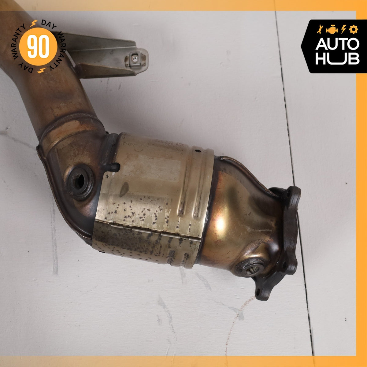 03-13 Bentley Continental GTC GT Exhaust Downpipe Left & Right Side Set OEM 43k - photo 12